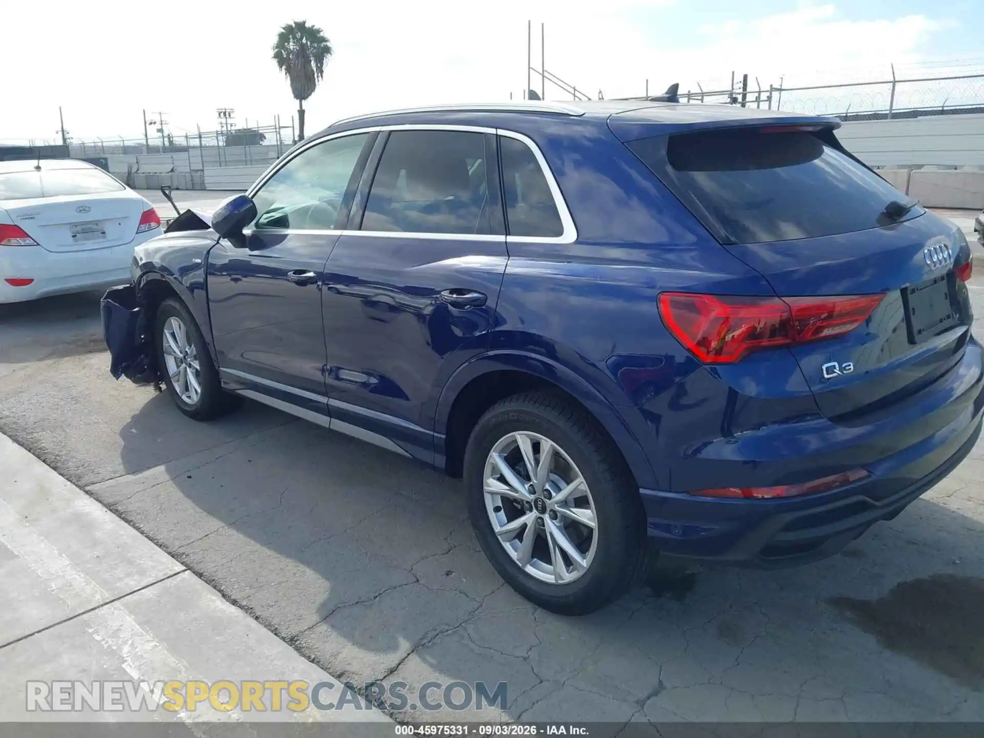 3 Photograph of a damaged car WA1DECF3XS1108560 AUDI Q3 2025