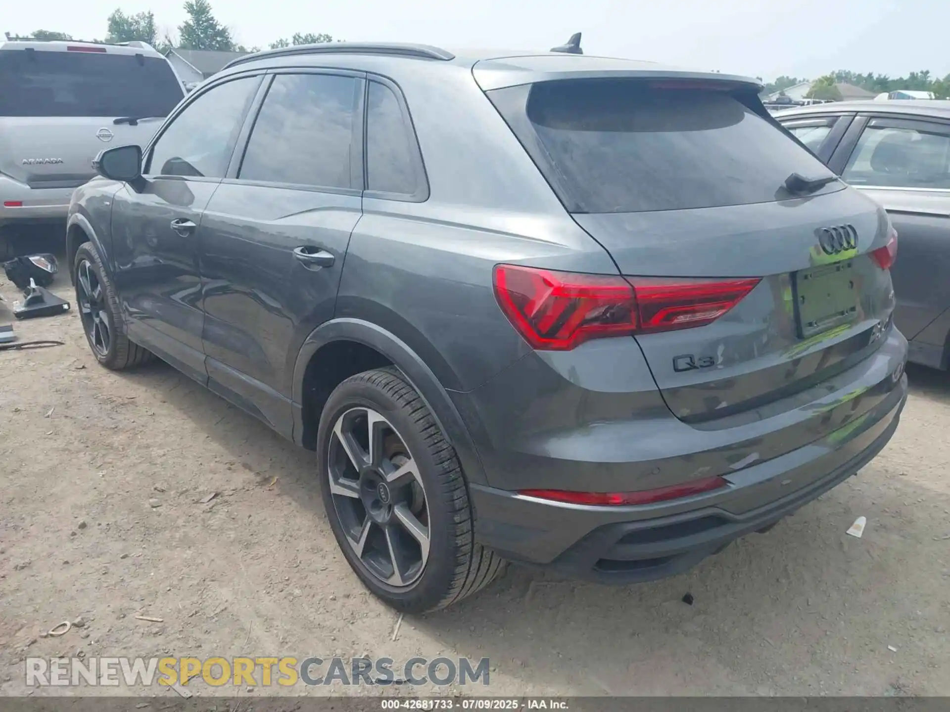 3 Фотография поврежденного автомобиля WA1EECF31S1002342 AUDI Q3 2025