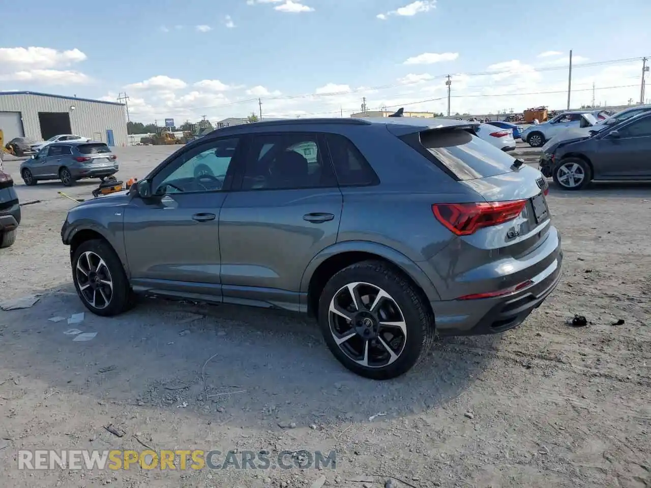 2 Photograph of a damaged car WA1EECF31S1024020 AUDI Q3 2025