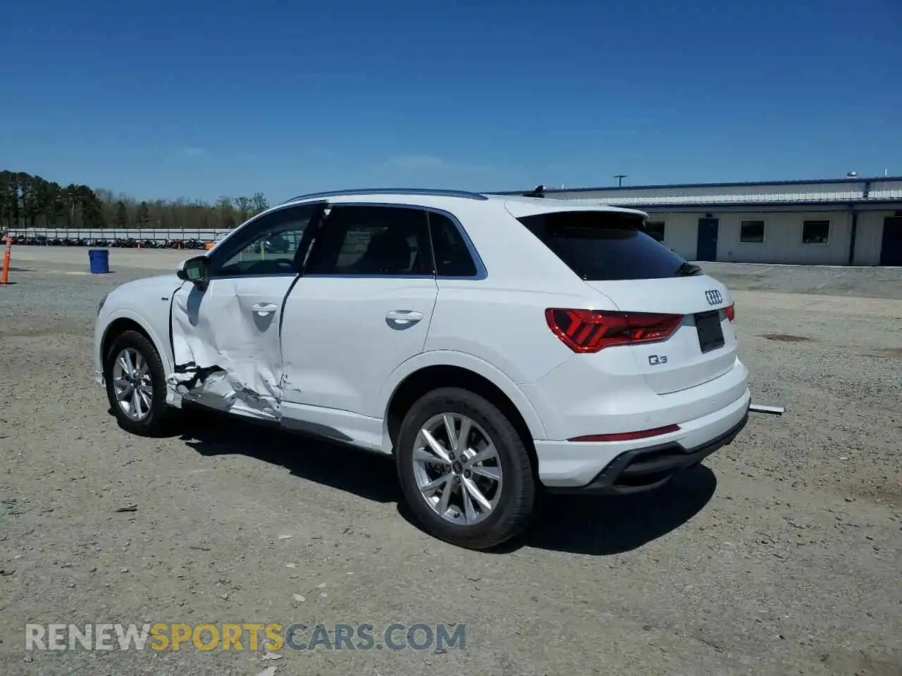 2 Photograph of a damaged car WA1EECF31S1040573 AUDI Q3 2025