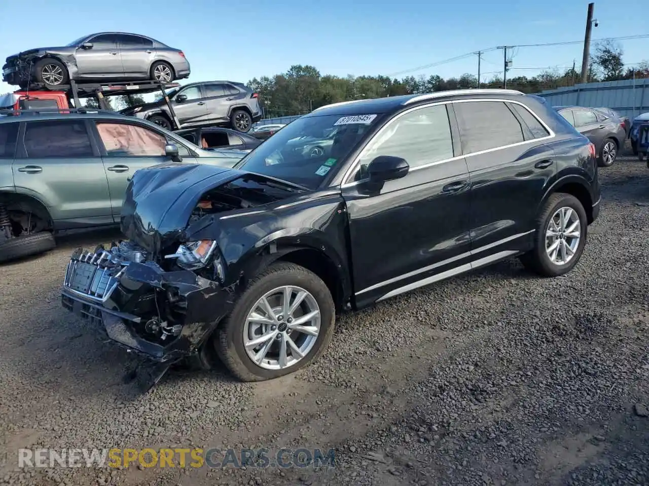1 Photograph of a damaged car WA1EECF32S1073453 AUDI Q3 2025