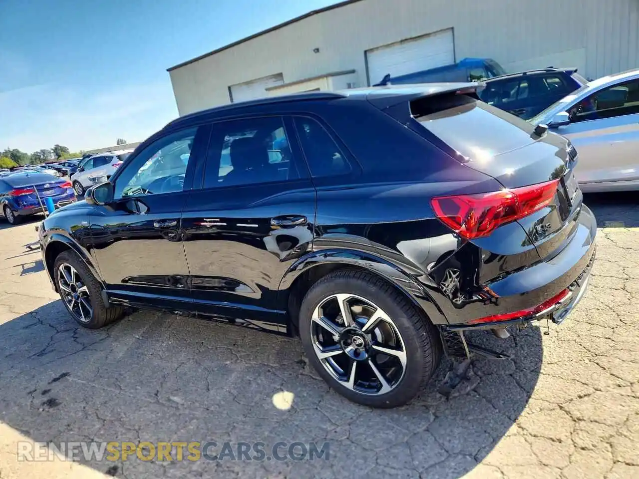 2 Photograph of a damaged car WA1EECF33S1101258 AUDI Q3 2025