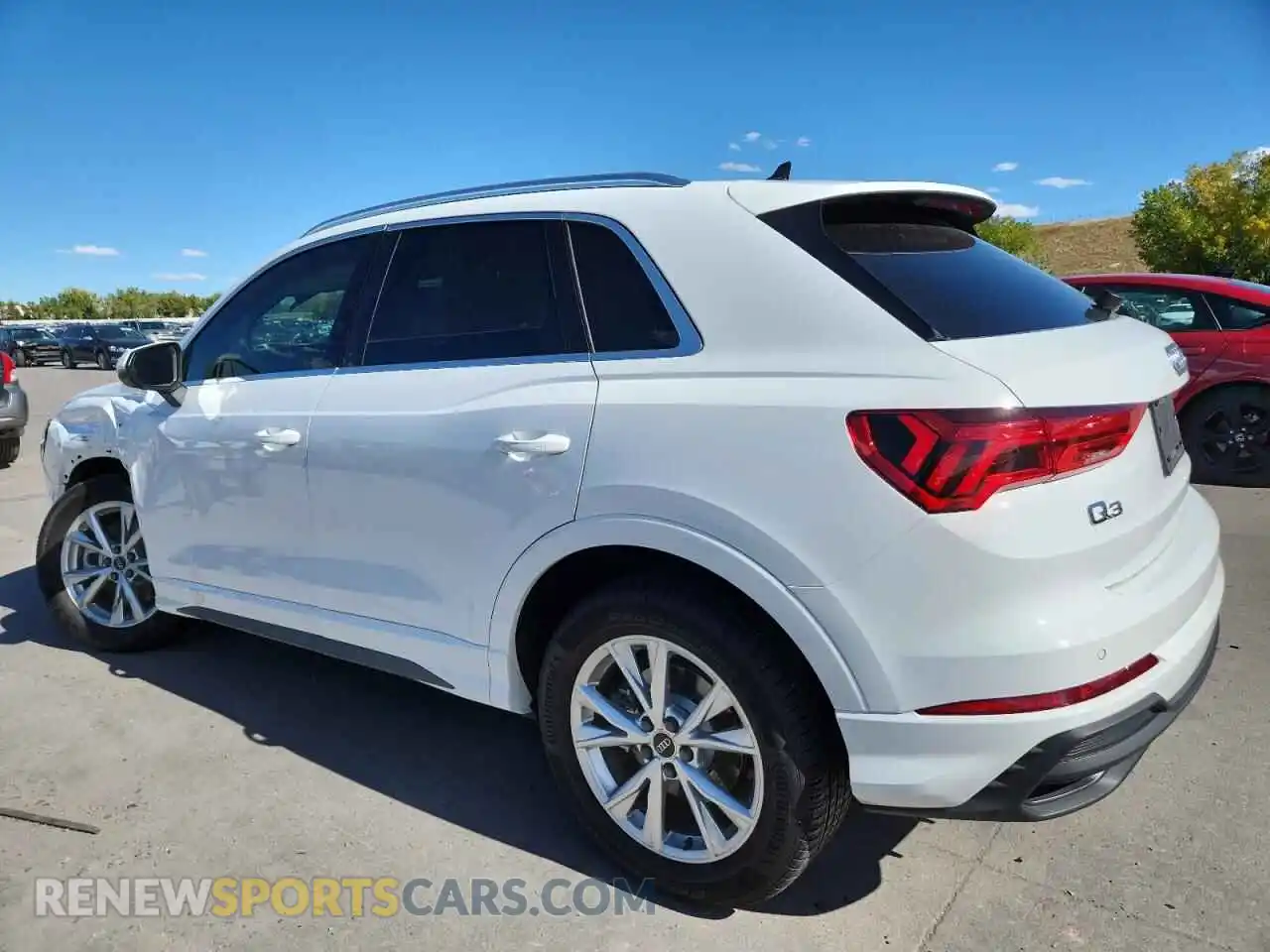 2 Photograph of a damaged car WA1EECF36S1034400 AUDI Q3 2025