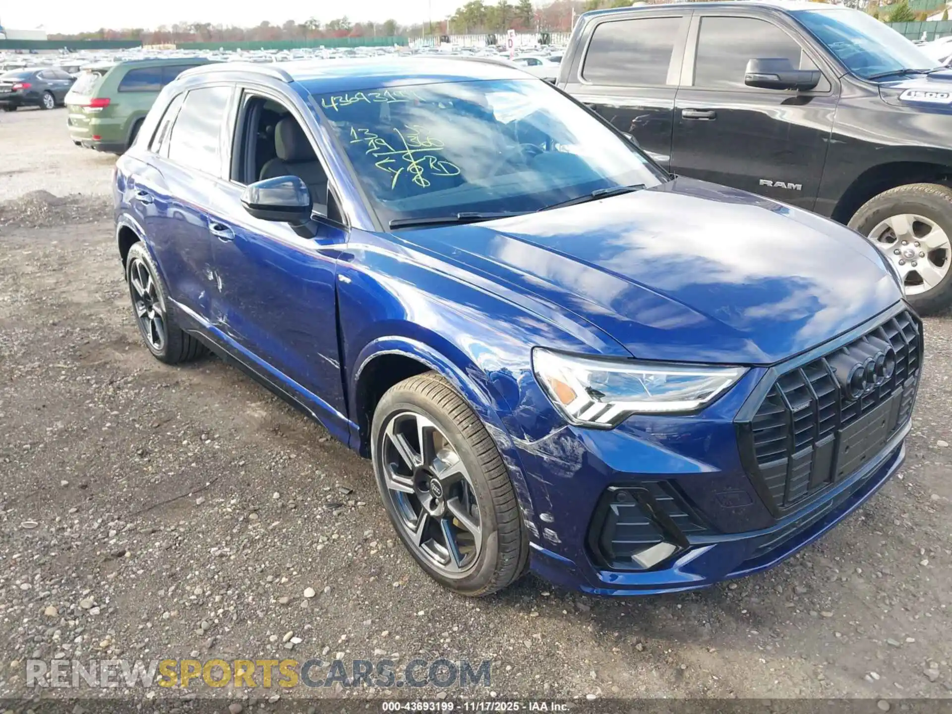 1 Photograph of a damaged car WA1EECF37S1068913 AUDI Q3 2025