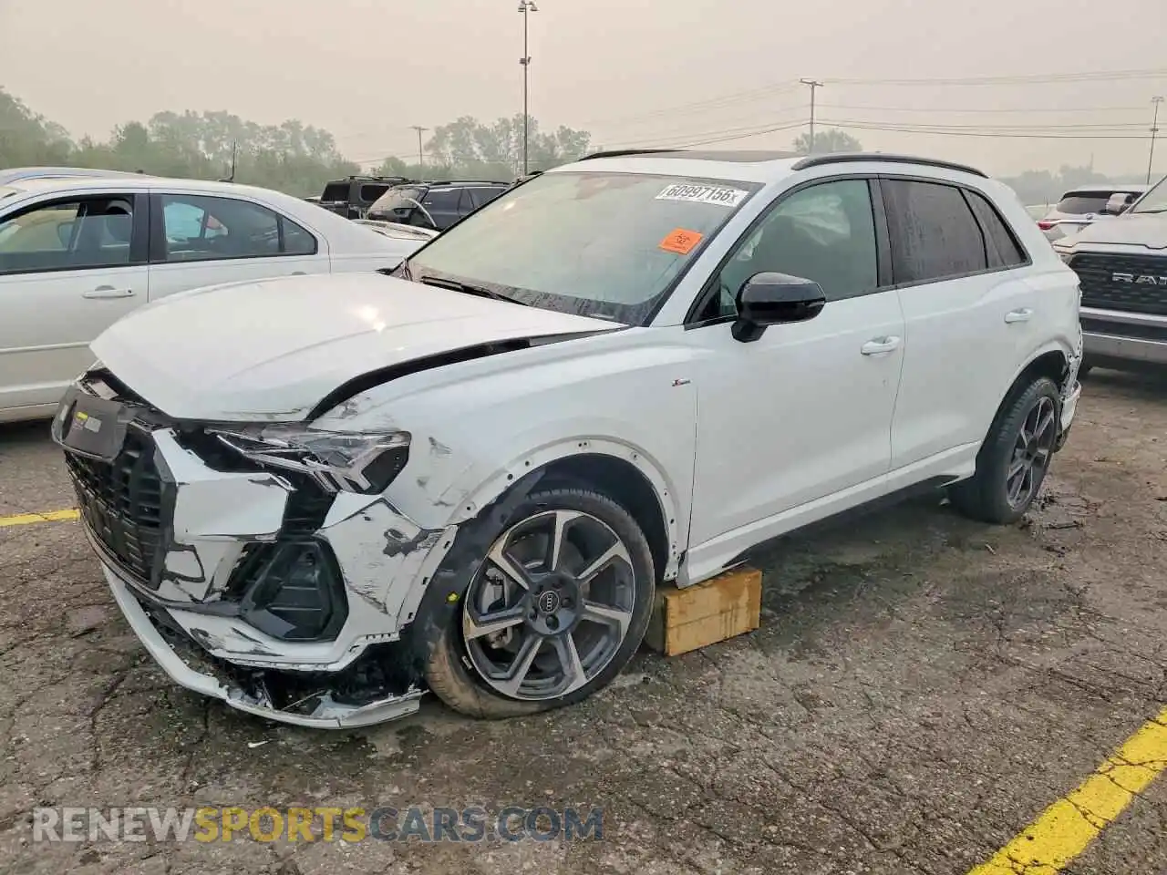 1 Photograph of a damaged car WA1EECF39S1040028 AUDI Q3 2025