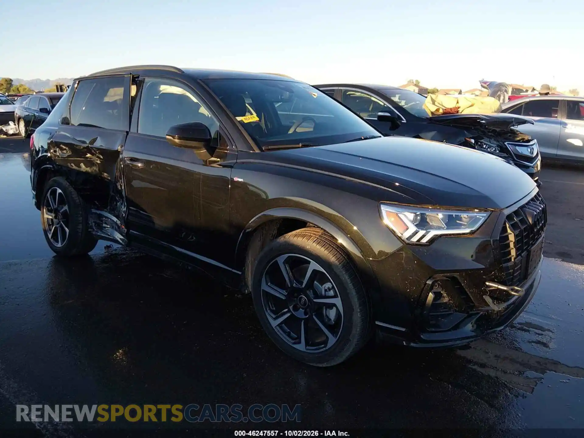 1 Photograph of a damaged car WA1EECF3XS1107610 AUDI Q3 2025