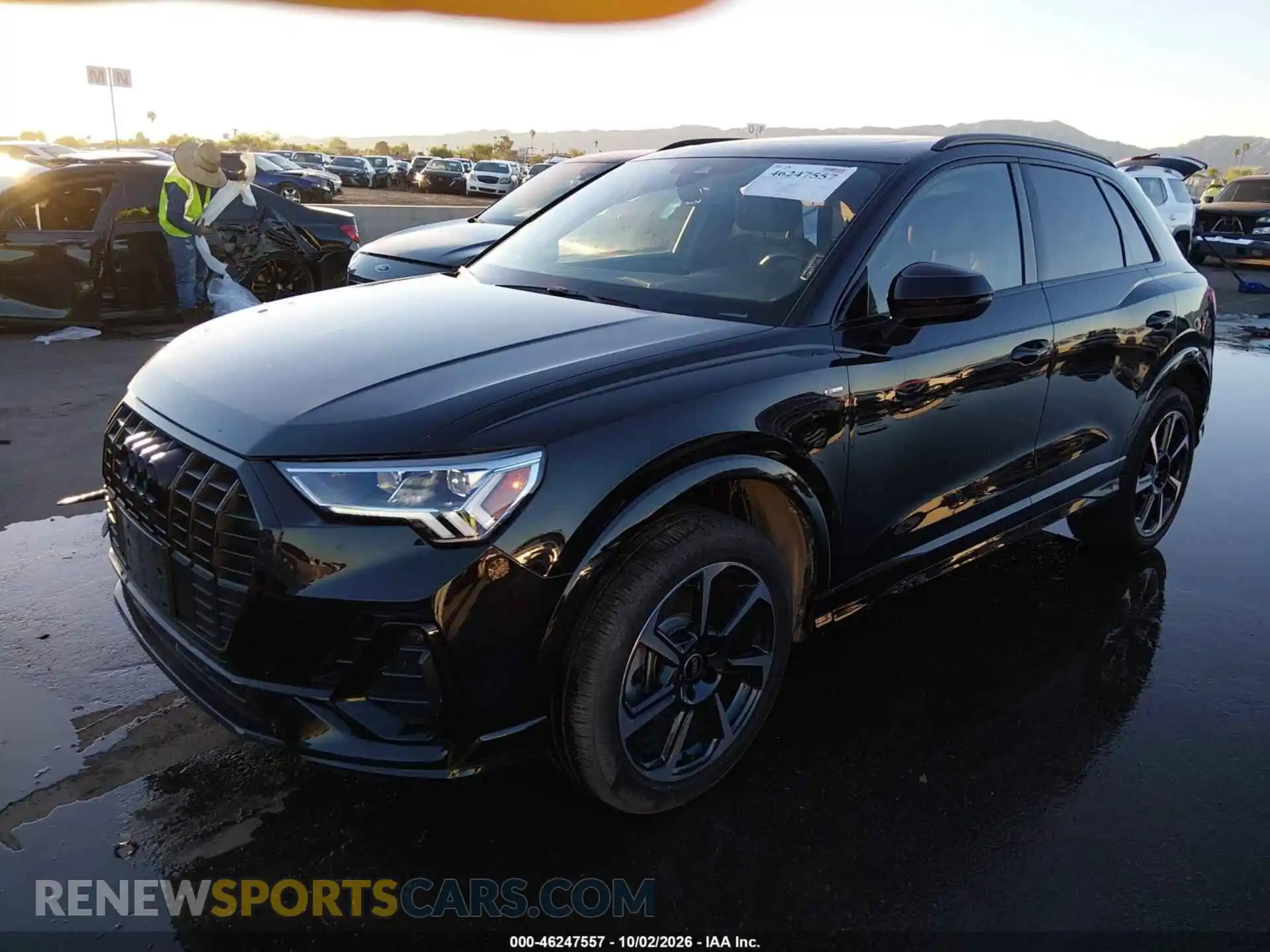 2 Photograph of a damaged car WA1EECF3XS1107610 AUDI Q3 2025