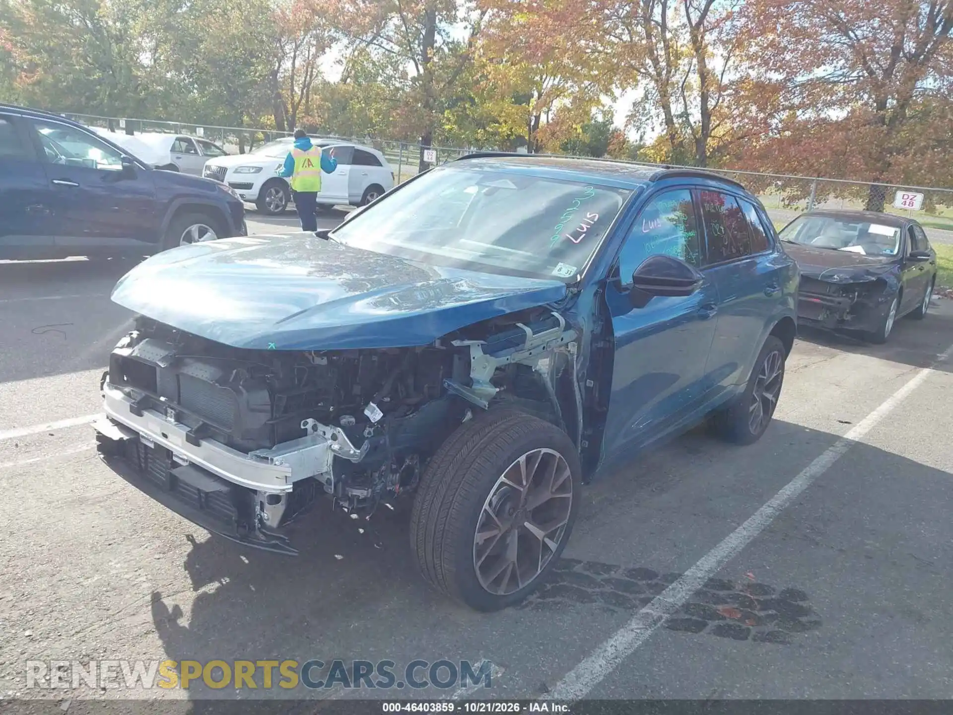 2 Фотография поврежденного автомобиля WA1ABCFJ2T1092785 AUDI Q3 2026