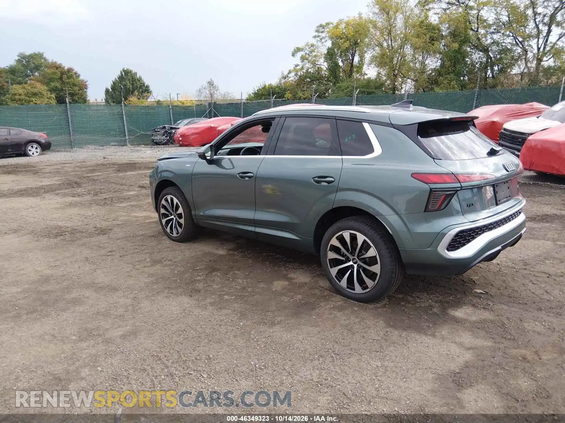 3 fotografías del automóvil dañado WA1ABCFJ9T1046046 AUDI Q3 2026