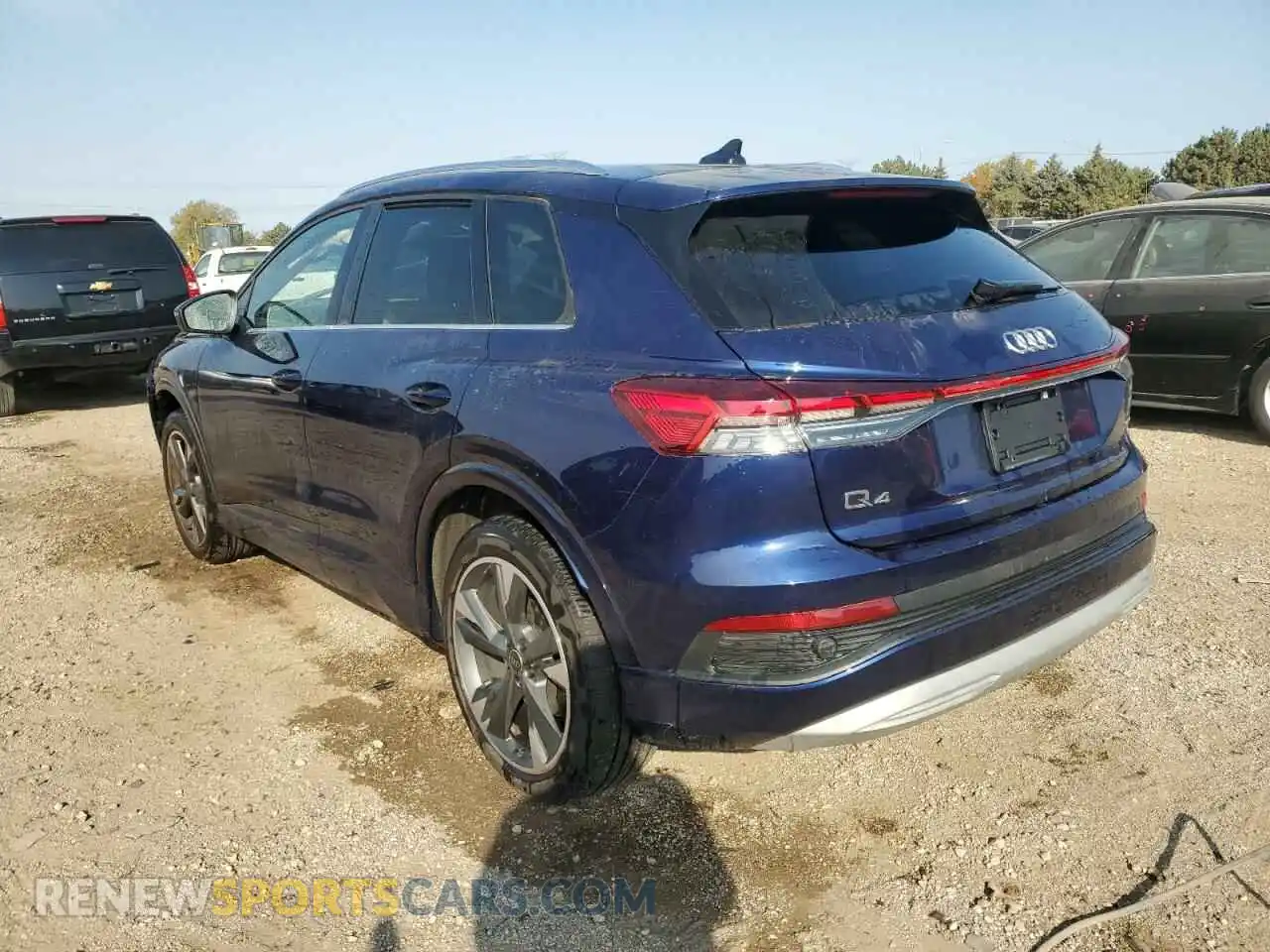 2 Photograph of a damaged car WA1H2BFZ2NP042449 AUDI Q4 E-TRON 2022