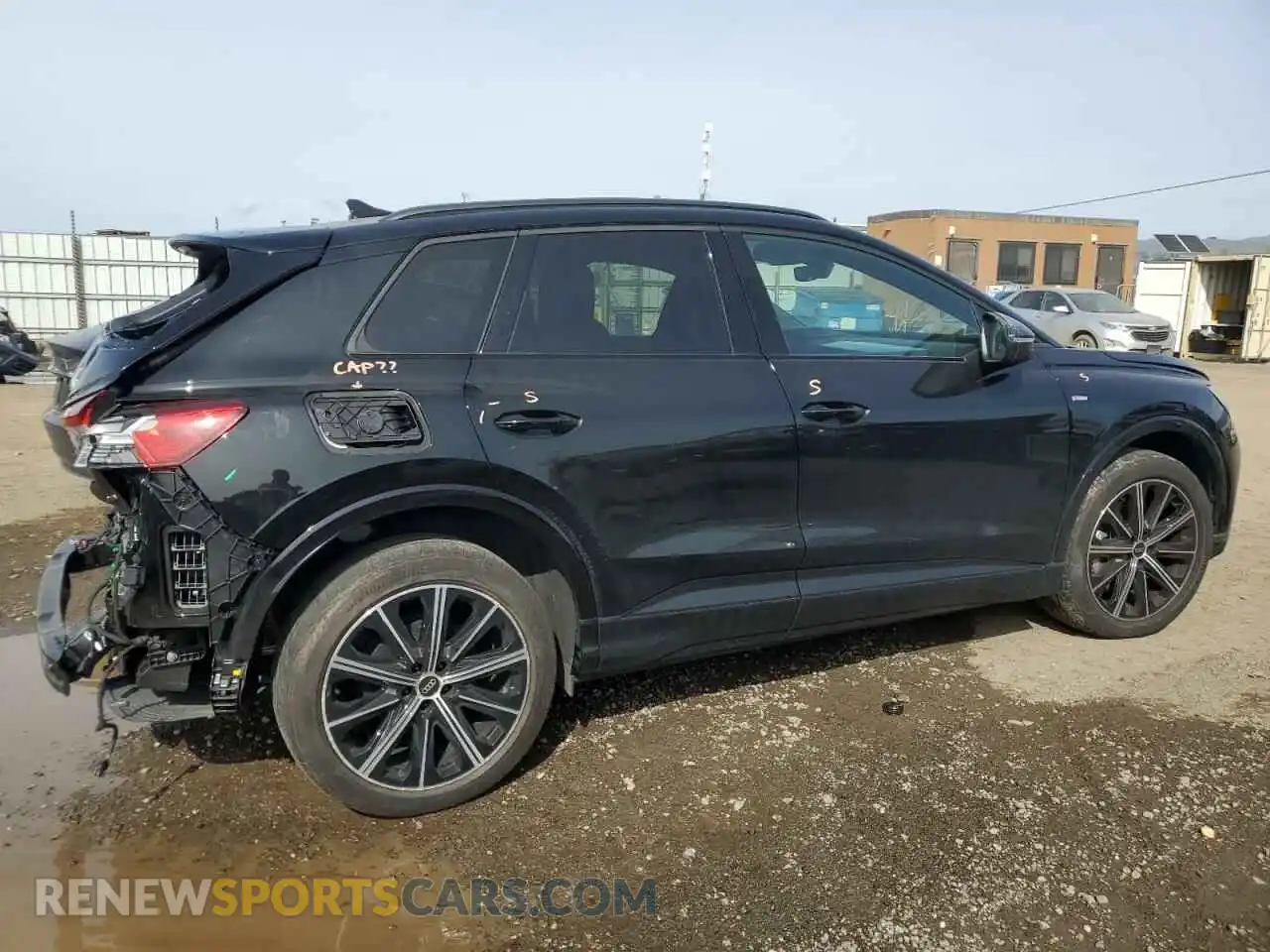 3 Photograph of a damaged car WA1L2BFZ0NP053203 AUDI Q4 E-TRON 2022