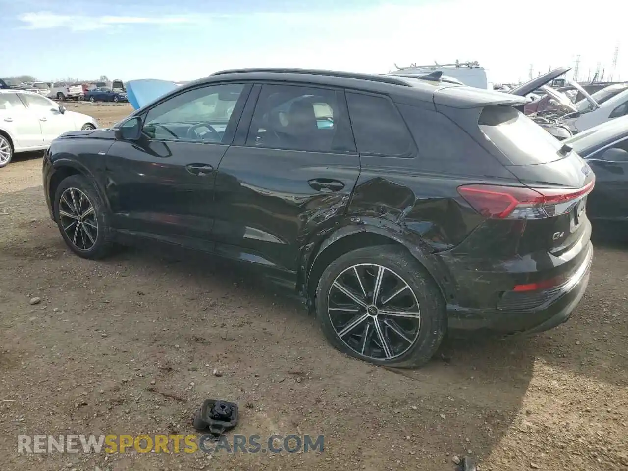 2 Photograph of a damaged car WA1M2BFZ1NP012566 AUDI Q4 E-TRON 2022