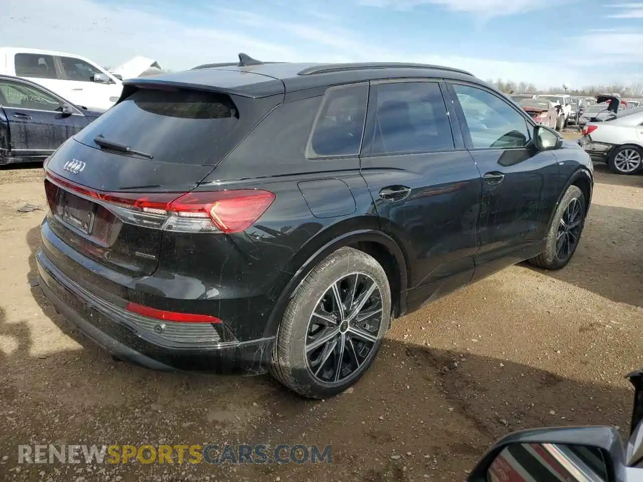 3 Photograph of a damaged car WA1M2BFZ1NP012566 AUDI Q4 E-TRON 2022