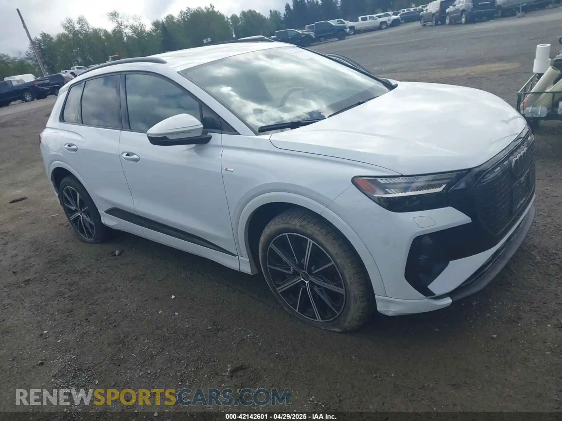 1 Photograph of a damaged car WA1M2BFZ1NP047351 AUDI Q4 E-TRON 2022