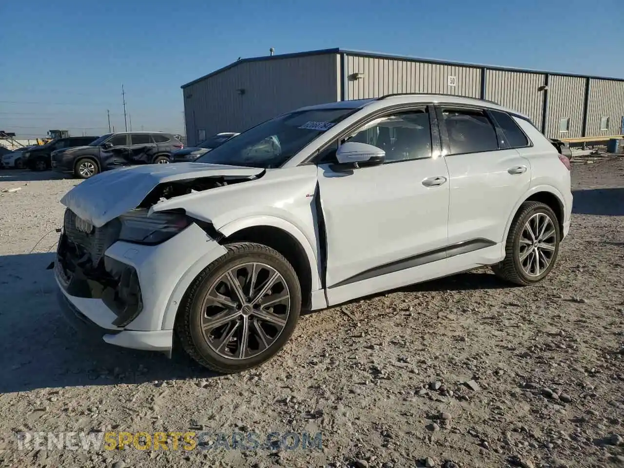 1 Photograph of a damaged car WA1M2BFZ2NP054938 AUDI Q4 E-TRON 2022