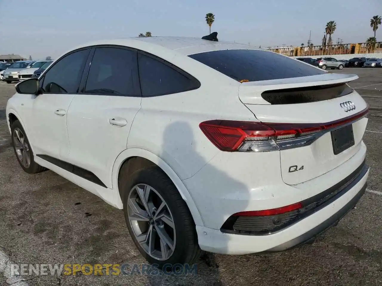 2 Photograph of a damaged car WA132BFZ4PP079760 AUDI Q4 E-TRON 2023