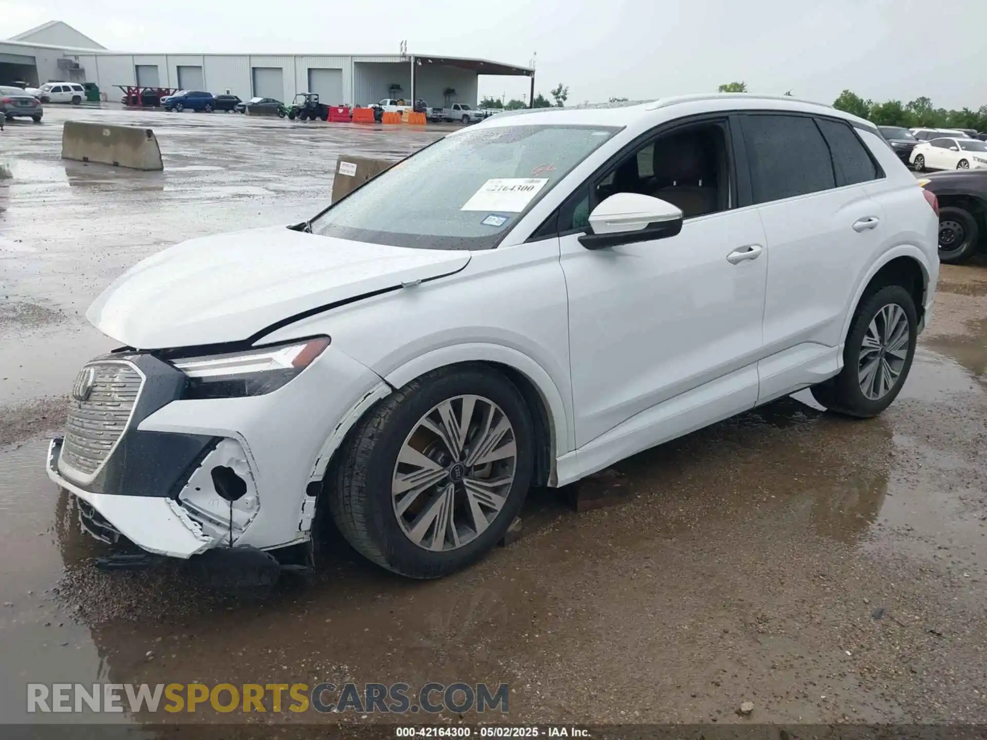 2 Photograph of a damaged car WA1ACBFZ2PP058412 AUDI Q4 E-TRON 2023