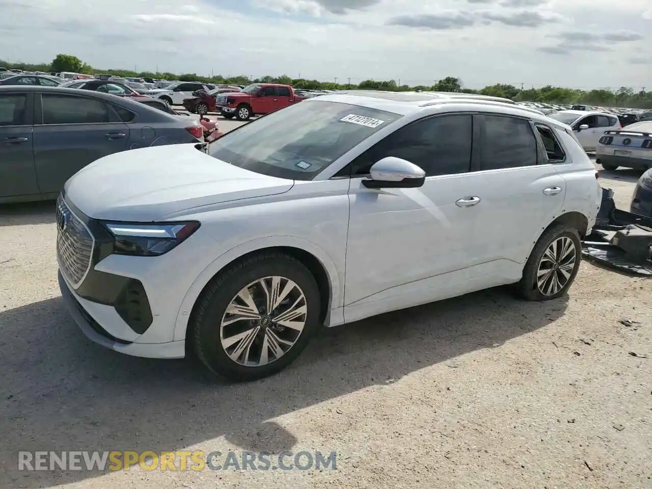 1 Photograph of a damaged car WA1BCBFZ6PP005149 AUDI Q4 E-TRON 2023
