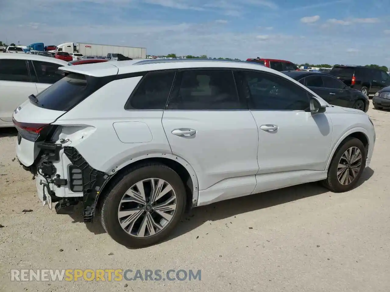 3 Photograph of a damaged car WA1BCBFZ6PP005149 AUDI Q4 E-TRON 2023