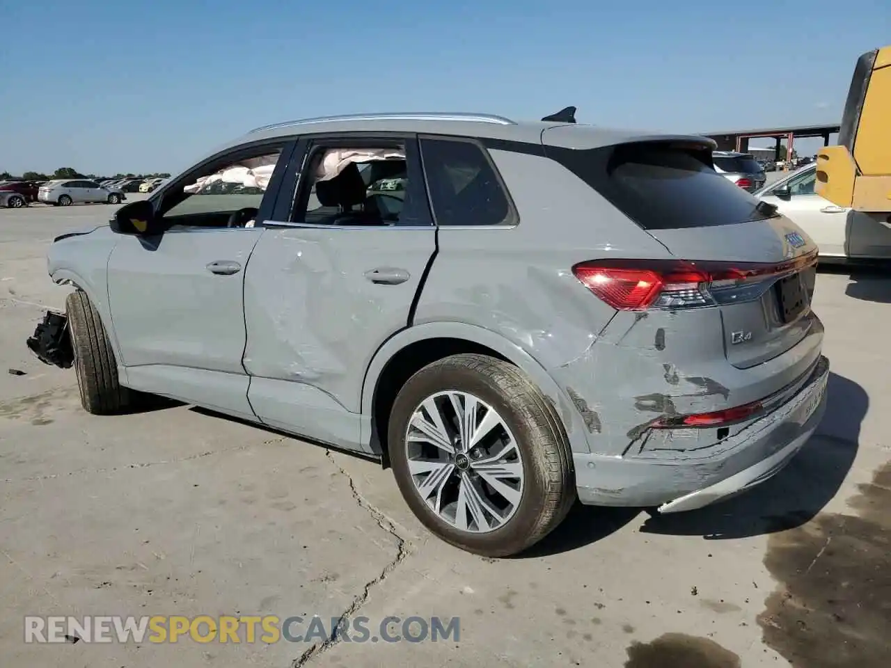 2 Photograph of a damaged car WA1BCBFZ6PP012182 AUDI Q4 E-TRON 2023