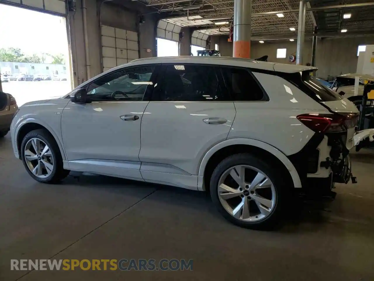 2 Photograph of a damaged car WA1L2BFZ8PP063724 AUDI Q4 E-TRON 2023