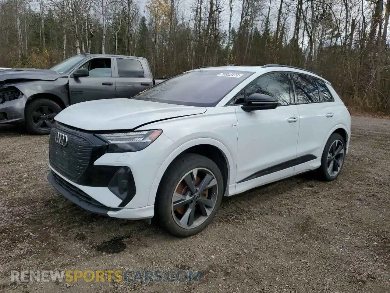 1 Photograph of a damaged car WA1M2AFZ4PP025230 AUDI Q4 E-TRON 2023