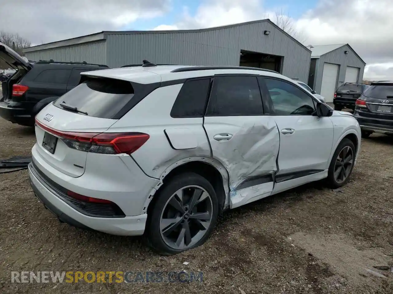 3 Photograph of a damaged car WA1M2AFZ4PP025230 AUDI Q4 E-TRON 2023