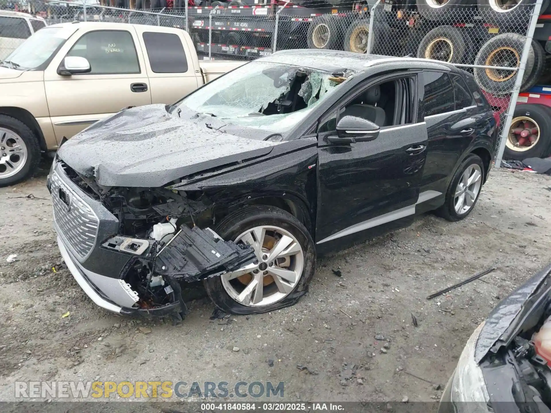 2 Photograph of a damaged car WA1M2BFZ7PP049284 AUDI Q4 E-TRON 2023