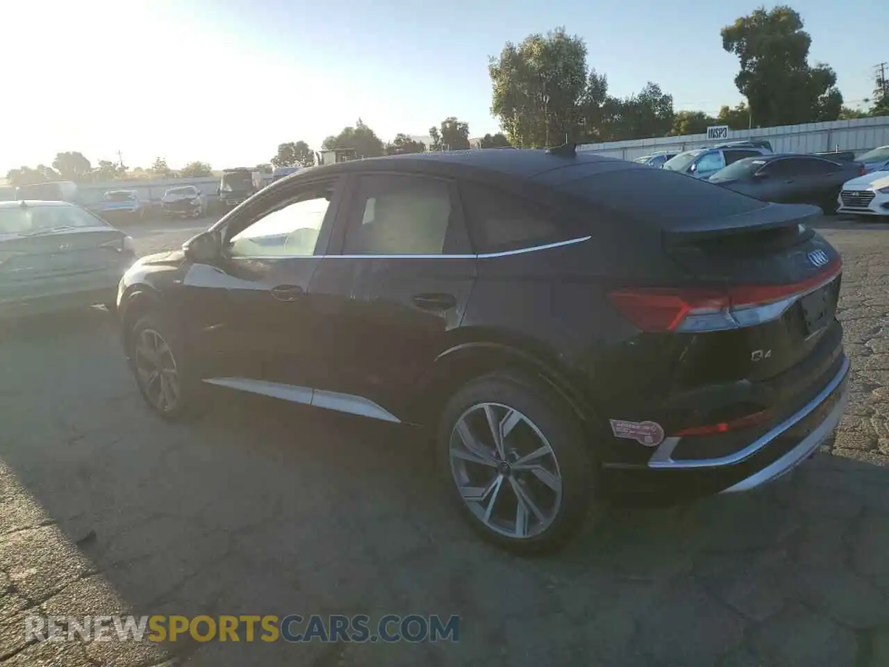 2 Photograph of a damaged car WA132BFZ6RP018185 AUDI Q4 E-TRON 2024