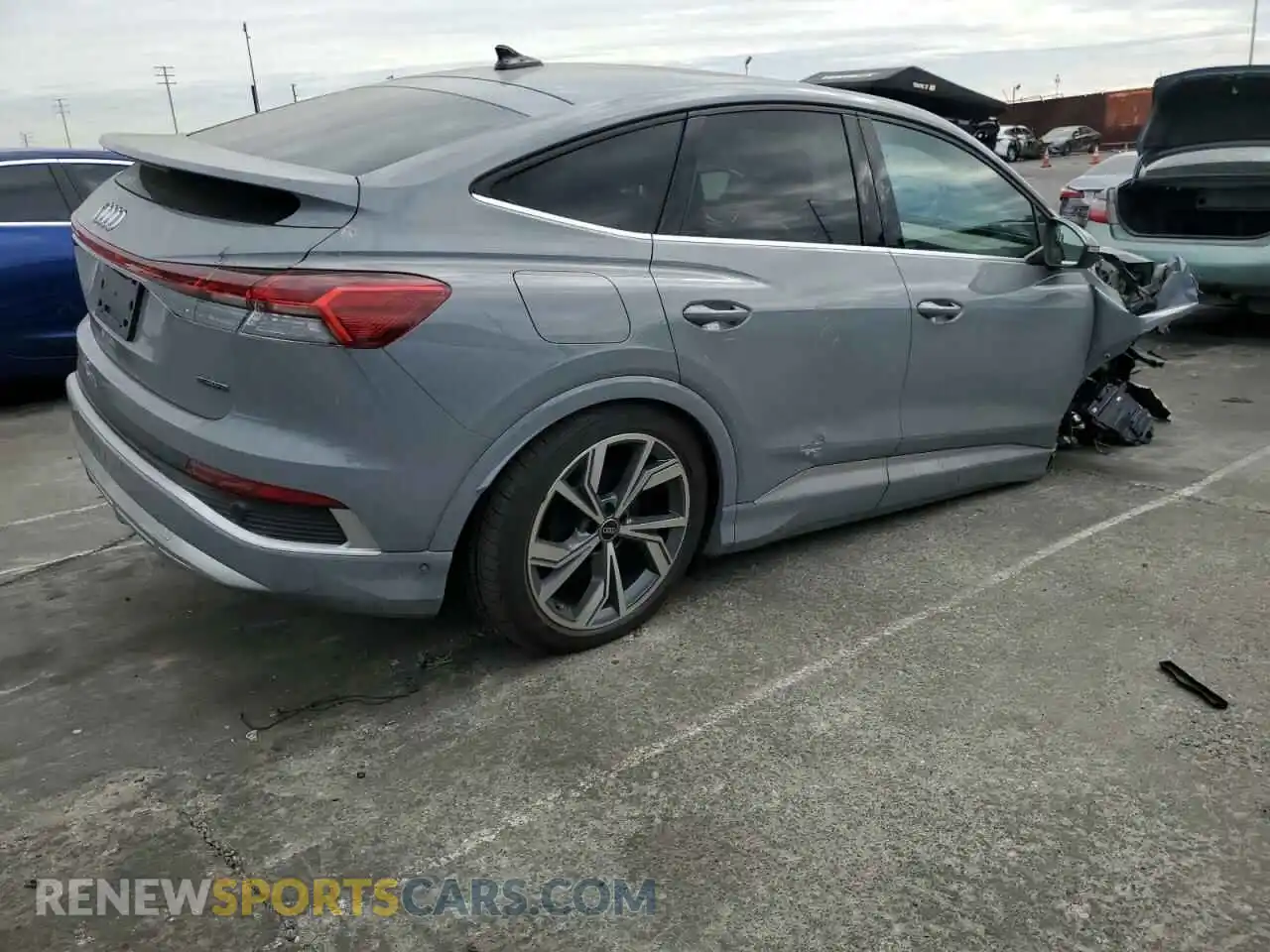 3 Фотография поврежденного автомобиля WA132BFZXRP029092 AUDI Q4 E-TRON 2024