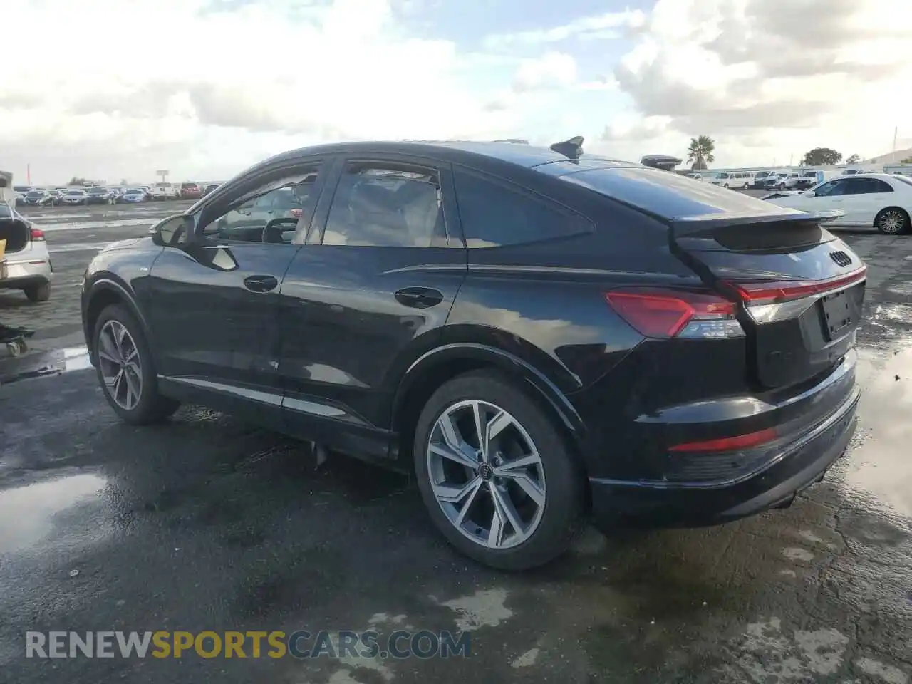 2 Photograph of a damaged car WA13UBFZ4RP055648 AUDI Q4 E-TRON 2024