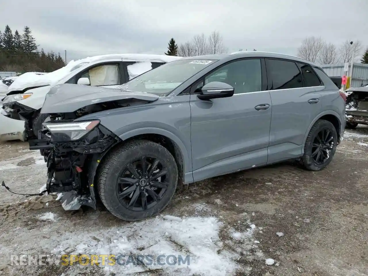 1 Photograph of a damaged car WA1GUAFZ7RP060161 AUDI Q4 E-TRON 2024