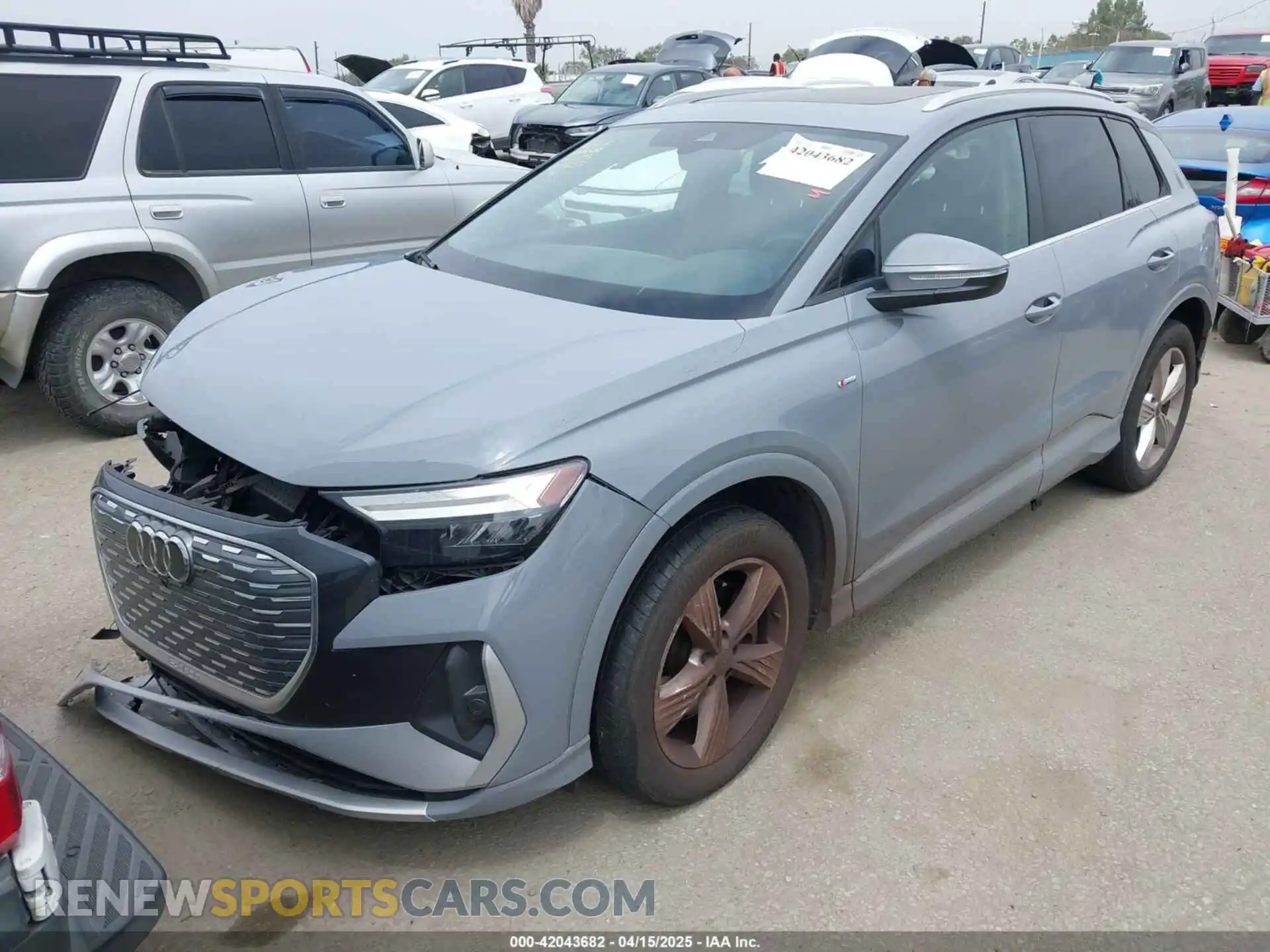 2 Photograph of a damaged car WA1K2BFZ2RP031723 AUDI Q4 E-TRON 2024