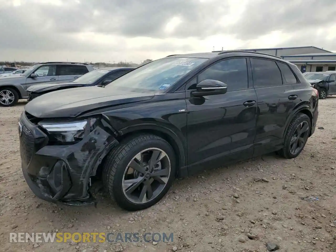1 Photograph of a damaged car WA1KUBFZ1RP063718 AUDI Q4 E-TRON 2024