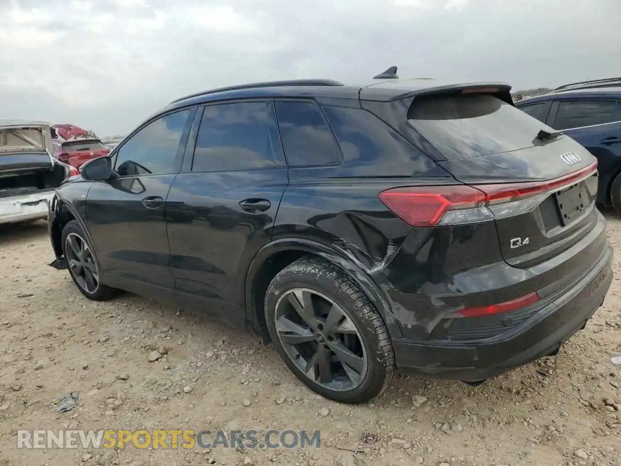 2 Photograph of a damaged car WA1KUBFZ1RP063718 AUDI Q4 E-TRON 2024