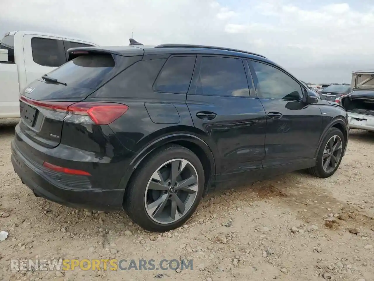 3 Photograph of a damaged car WA1KUBFZ1RP063718 AUDI Q4 E-TRON 2024