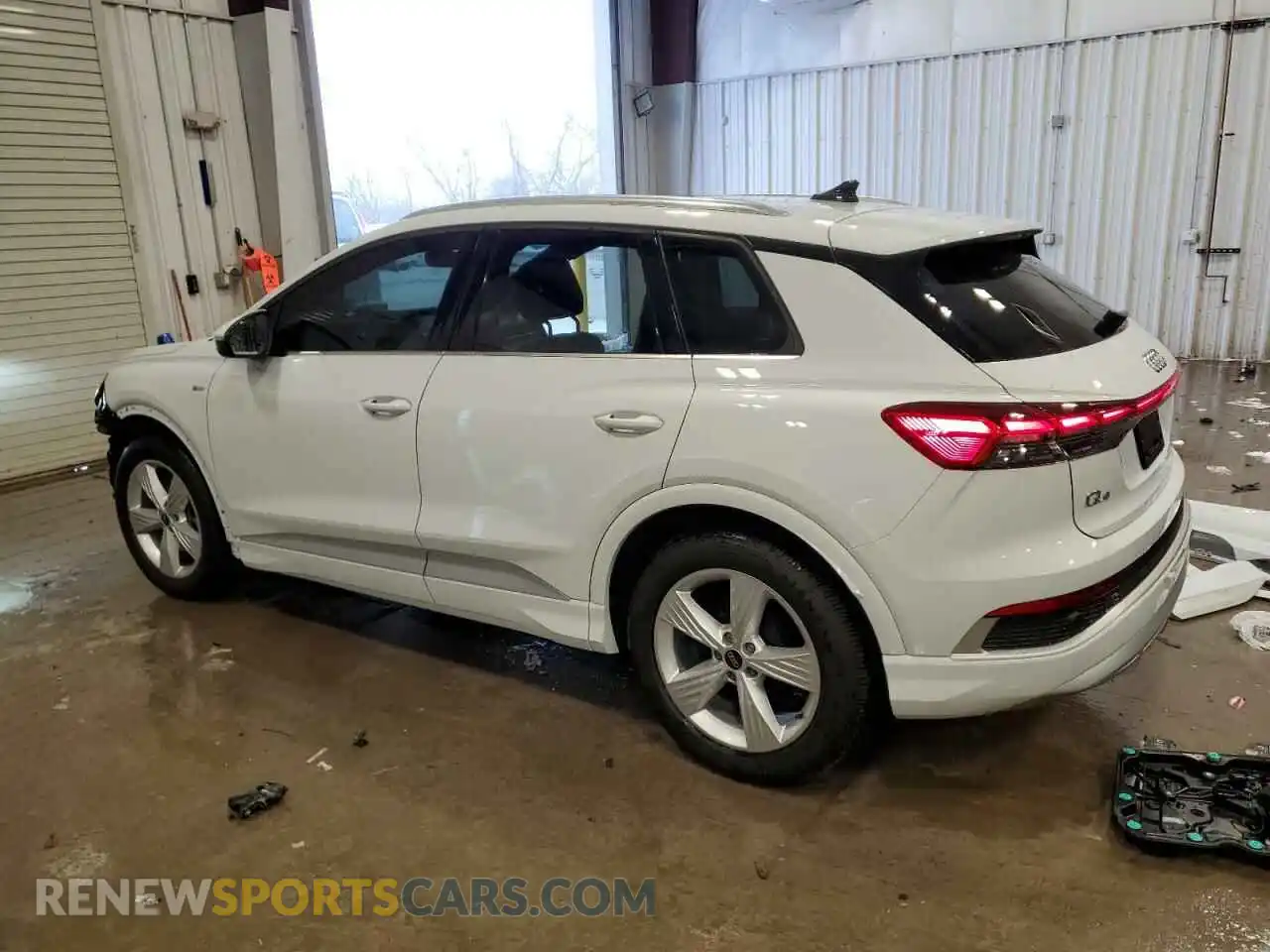 2 Photograph of a damaged car WA1KUBFZ9RP053762 AUDI Q4 E-TRON 2024