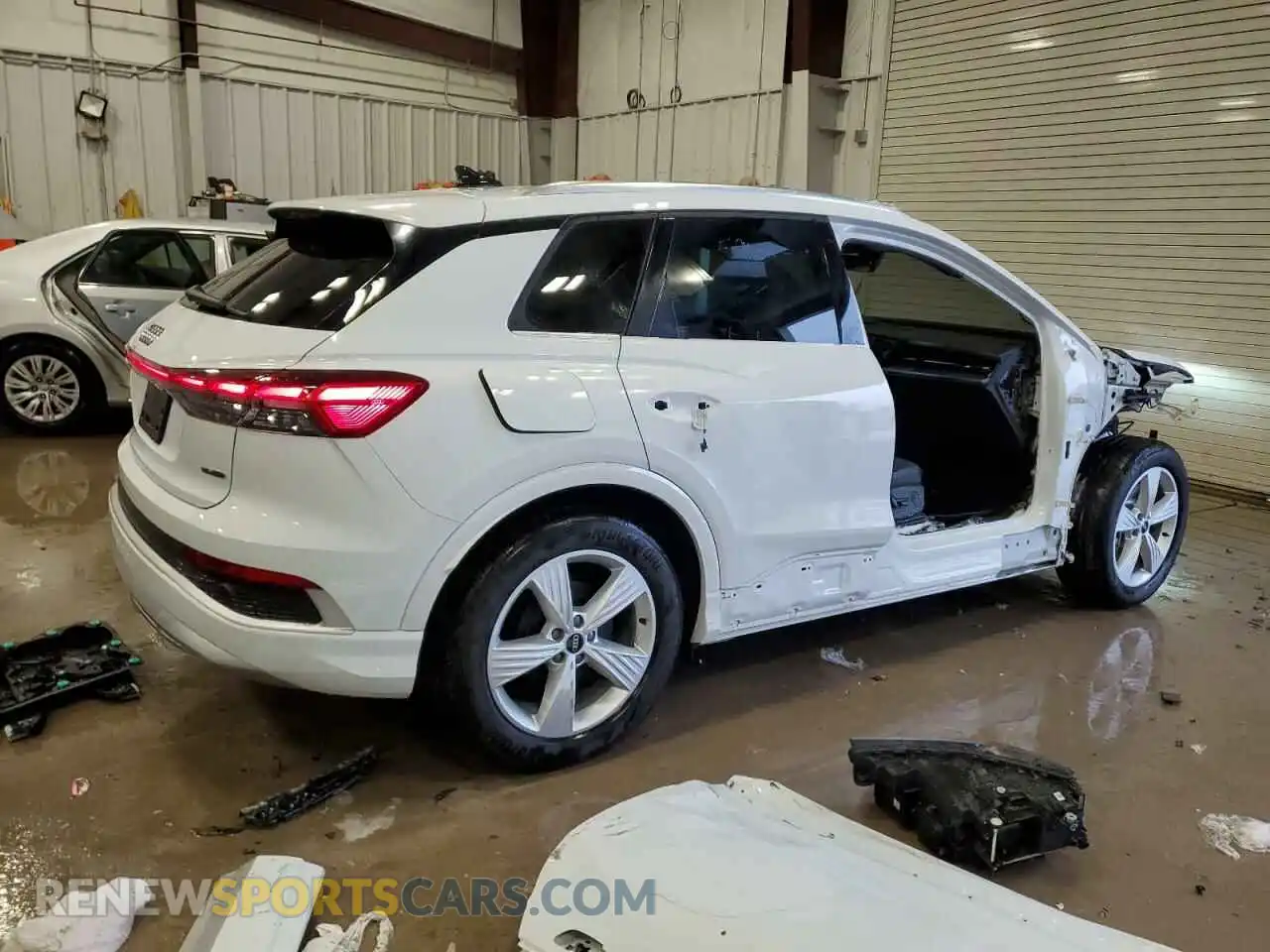 3 Photograph of a damaged car WA1KUBFZ9RP053762 AUDI Q4 E-TRON 2024