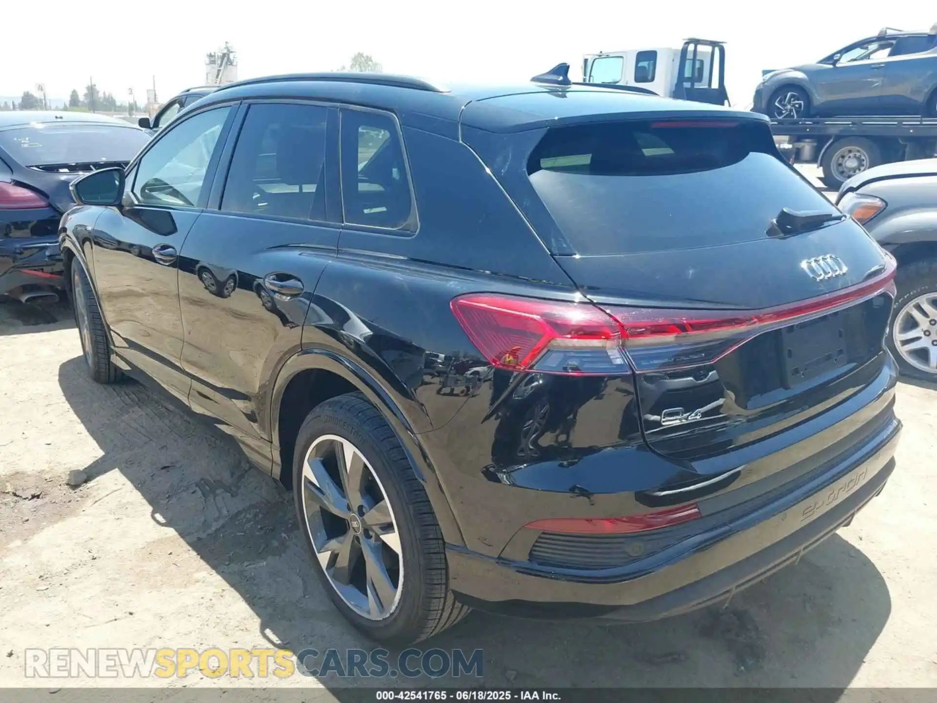 3 Photograph of a damaged car WA1KUBFZXRP059537 AUDI Q4 E-TRON 2024