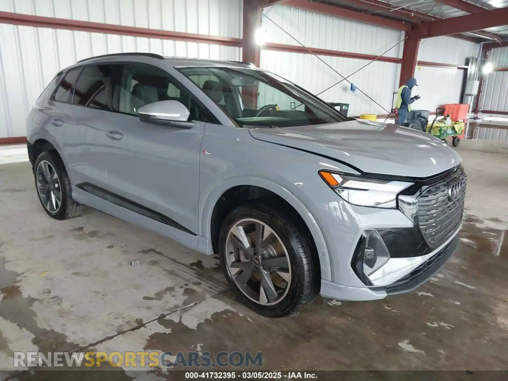 1 Photograph of a damaged car WA1L2BFZ2RP027031 AUDI Q4 E-TRON 2024