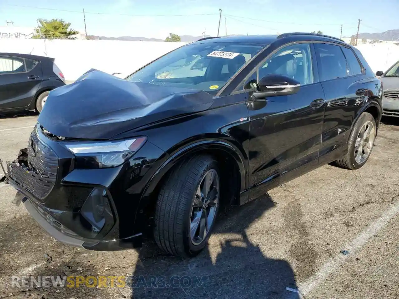 1 Photograph of a damaged car WA1LUBFZ1RP061309 AUDI Q4 E-TRON 2024