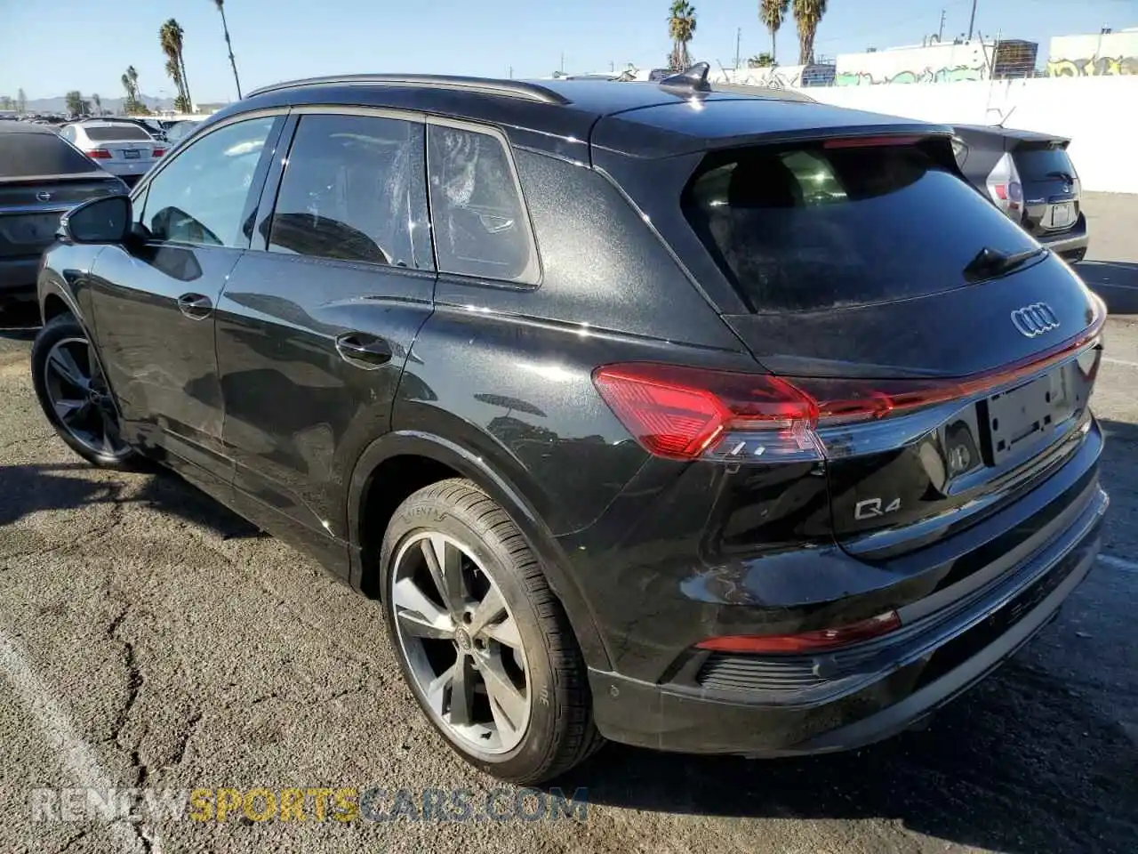 2 Photograph of a damaged car WA1LUBFZ1RP061309 AUDI Q4 E-TRON 2024