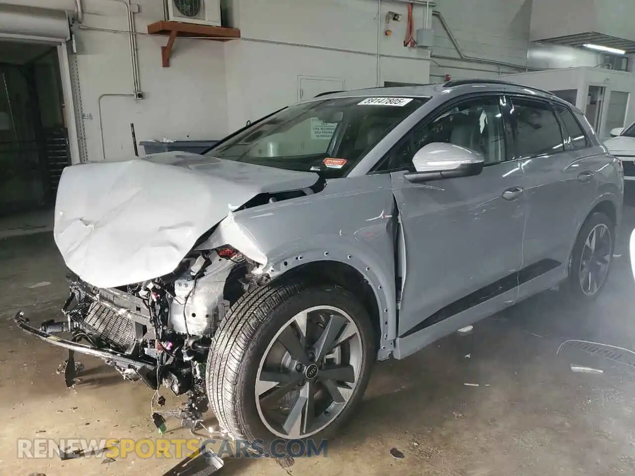 1 Photograph of a damaged car WA1LUBFZ8RP037816 AUDI Q4 E-TRON 2024