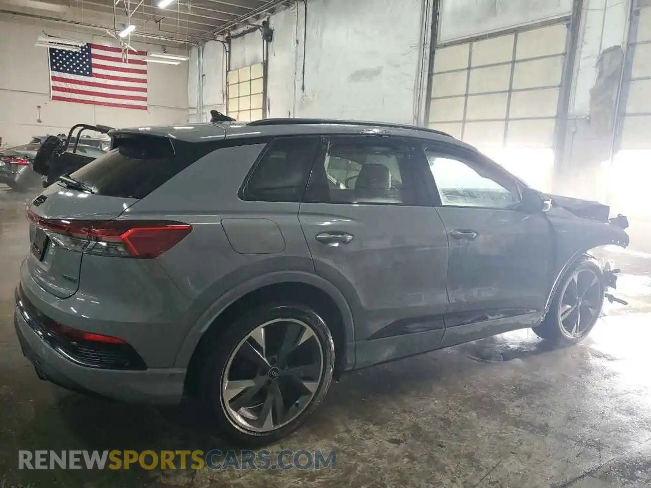 3 Photograph of a damaged car WA1LUBFZ8RP037816 AUDI Q4 E-TRON 2024