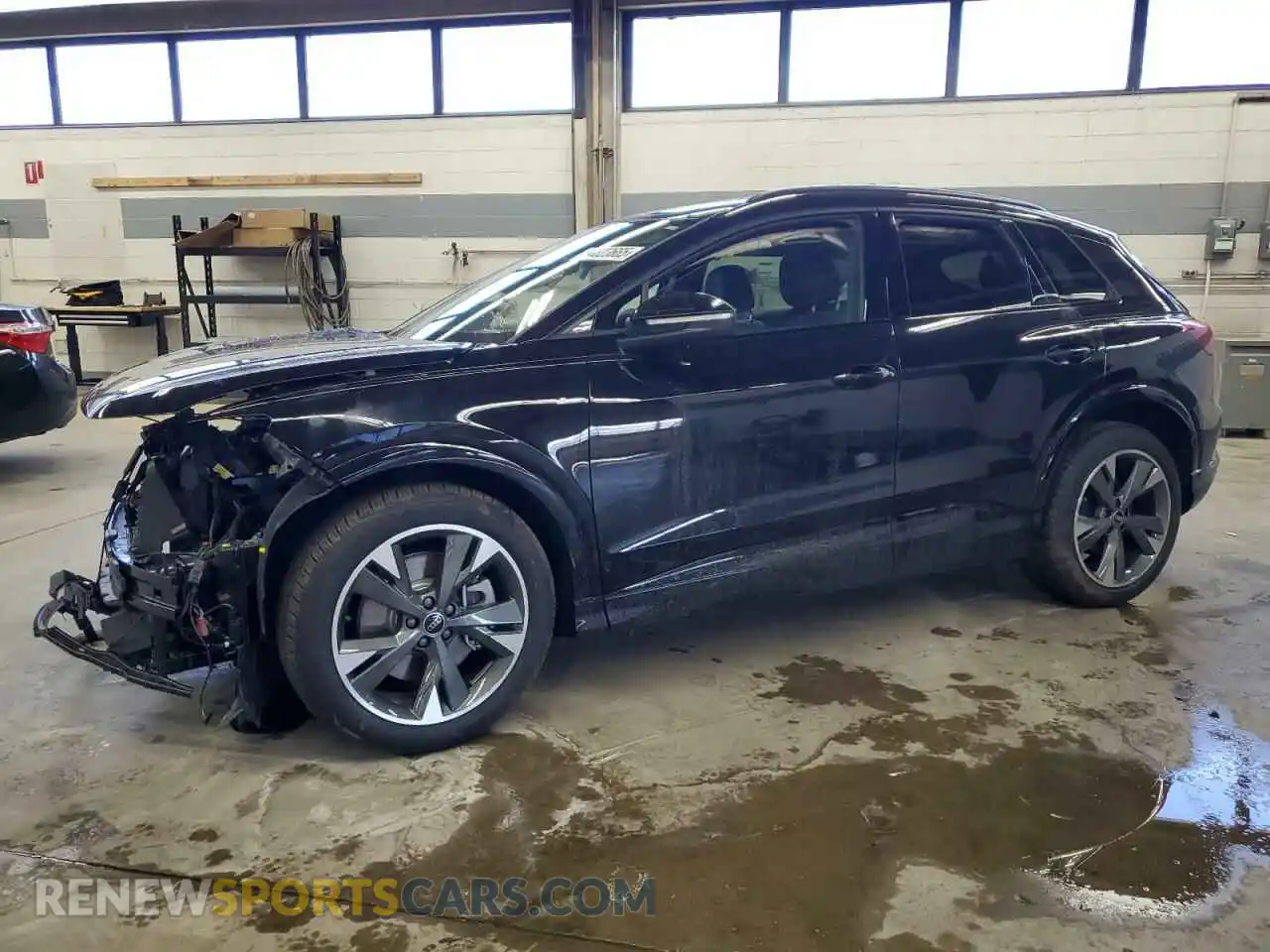 1 Photograph of a damaged car WA1LUBFZXRP039955 AUDI Q4 E-TRON 2024