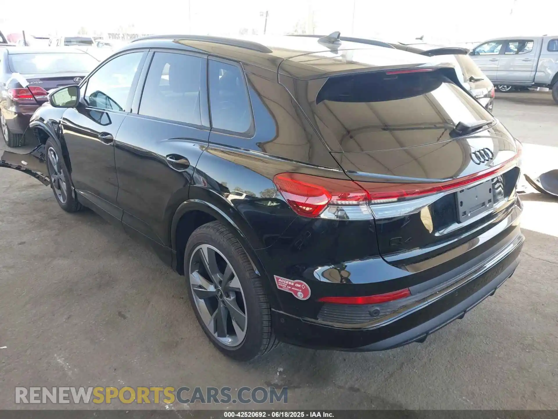 3 Photograph of a damaged car WA1LUBFZXRP049711 AUDI Q4 E-TRON 2024