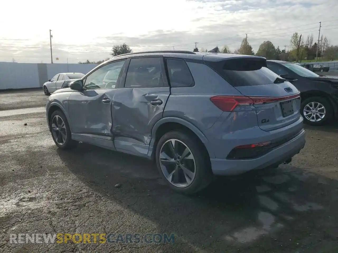 2 Фотография поврежденного автомобиля WA1M2BFZ3RP013370 AUDI Q4 E-TRON 2024