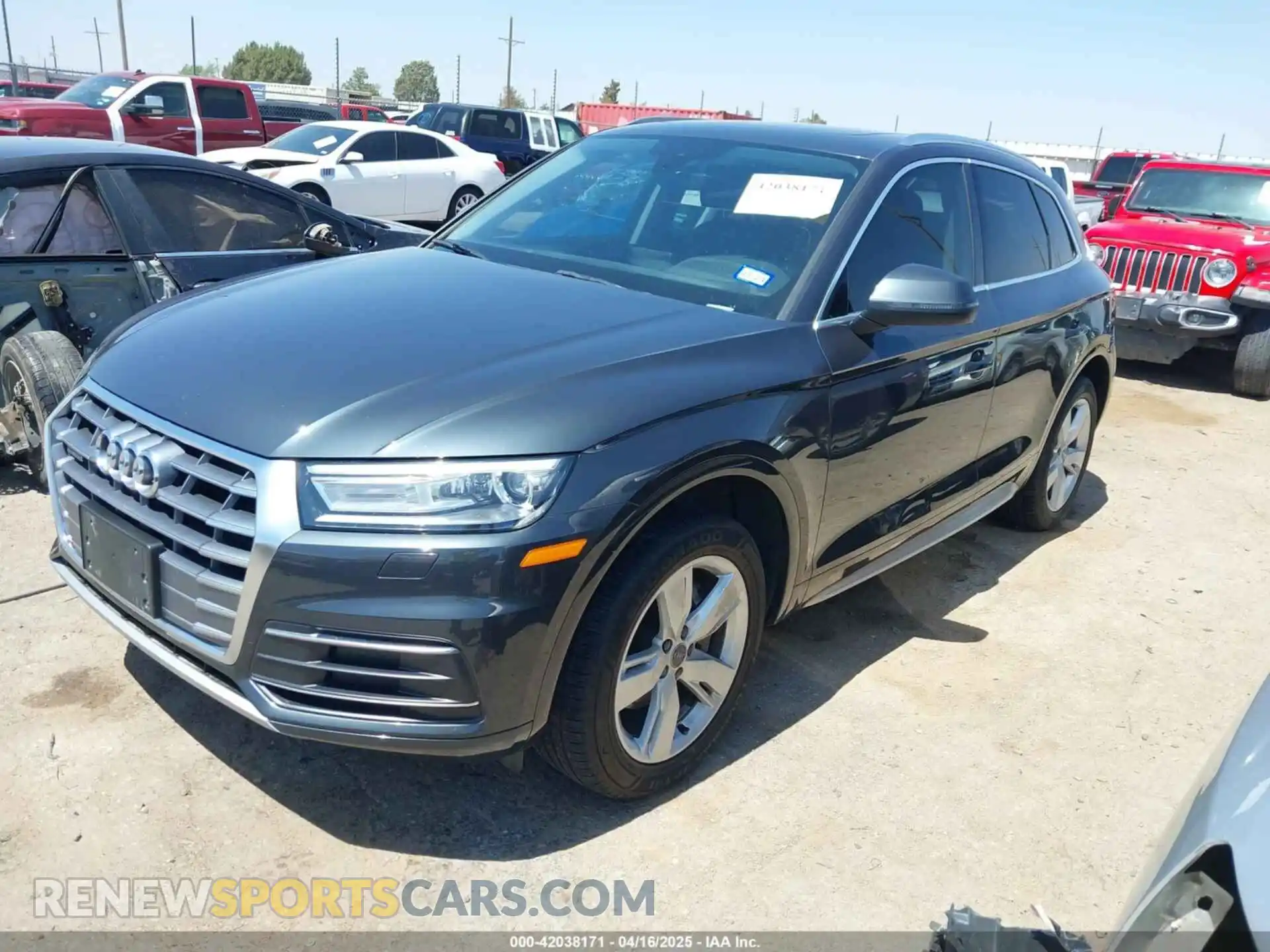 2 Photograph of a damaged car WA1ANAFY1K2118147 AUDI Q5 2019