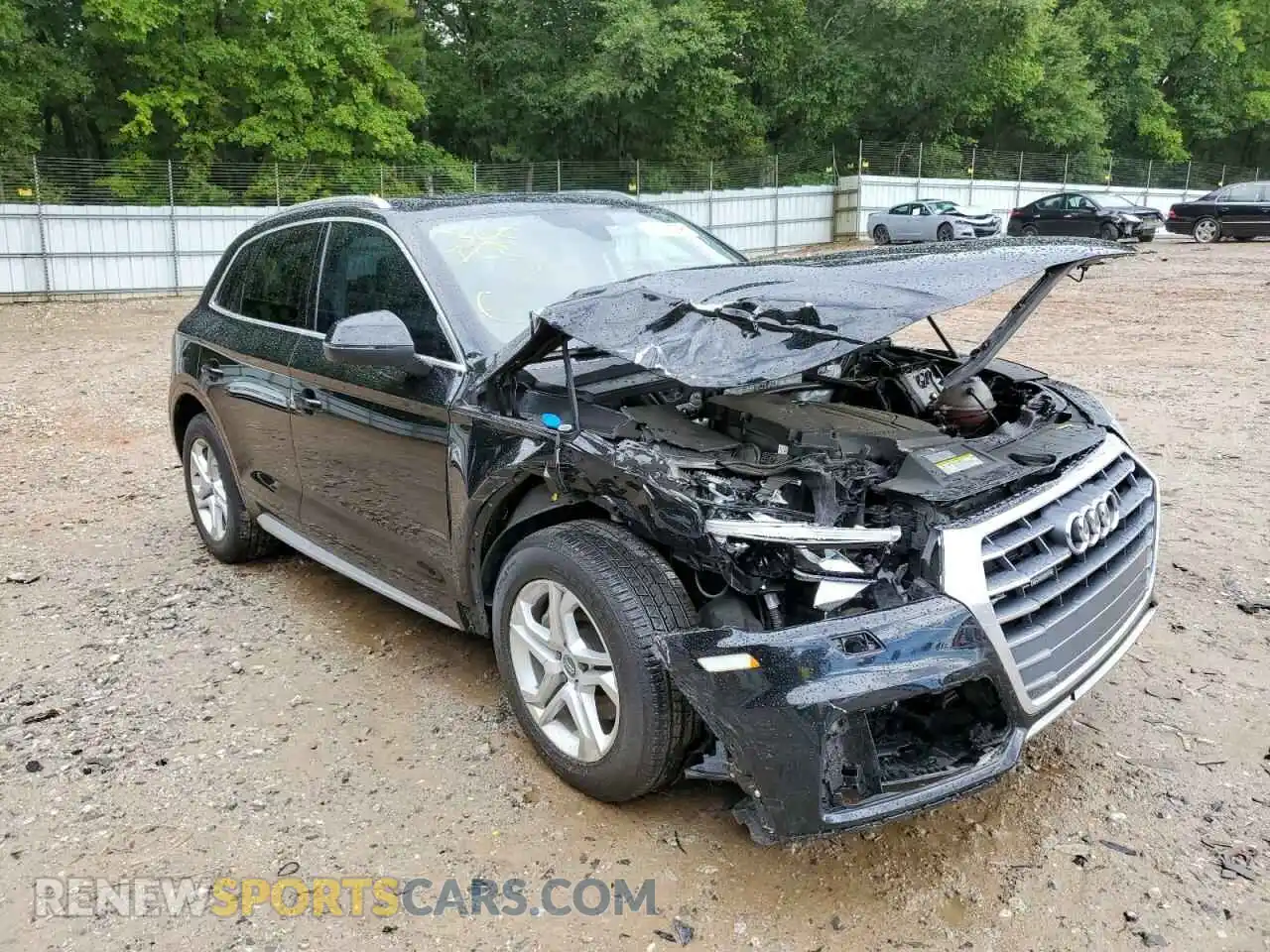 1 Photograph of a damaged car WA1ANAFY2K2035150 AUDI Q5 2019