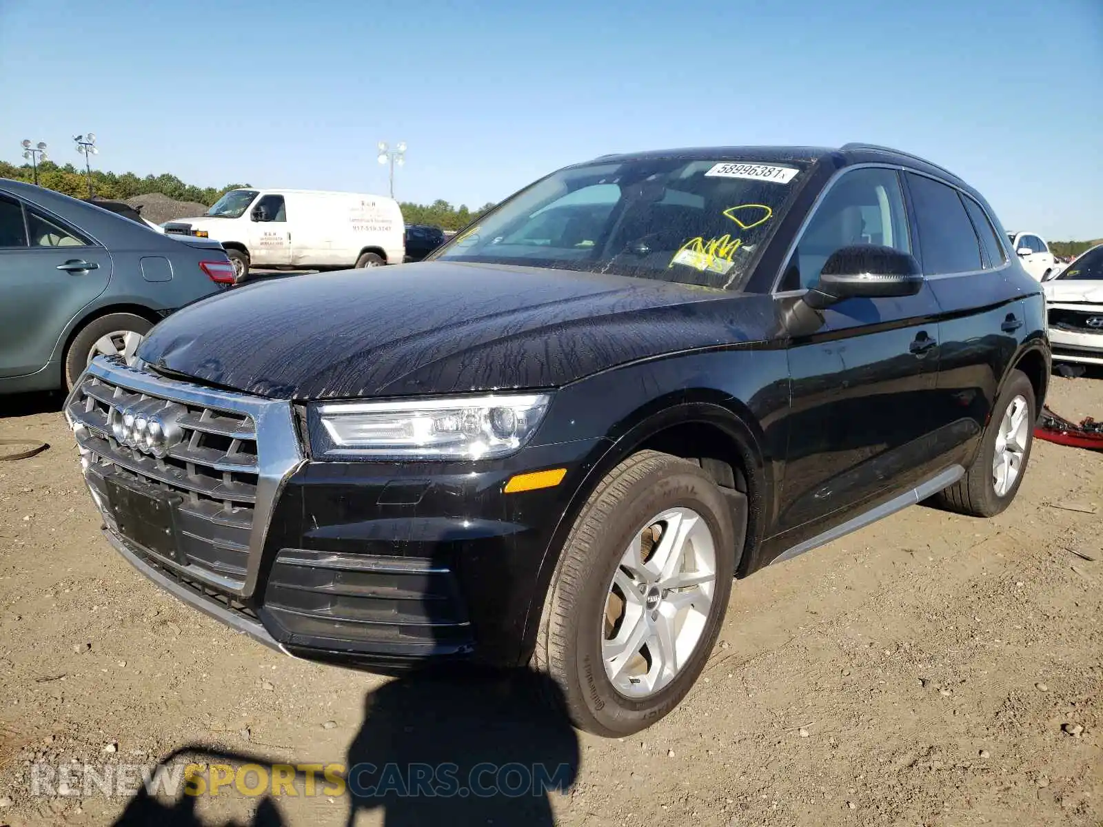 2 Photograph of a damaged car WA1ANAFY2K2098345 AUDI Q5 2019